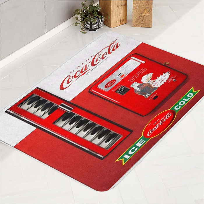 COCA COLA VENDING MACHINE 1 bath rugs