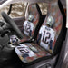 brady in center of field nfl Car Seat Covers