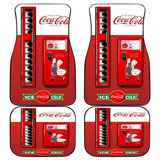 COCA COLA VENDING MACHINE 1 Car floor mats Universal fit