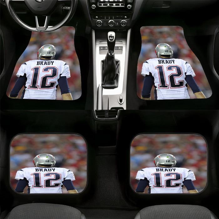 brady in center of field nfl Car floor mats Universal fit