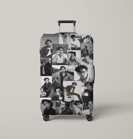 cole sprouse riverdale Luggage Cover | suitcase