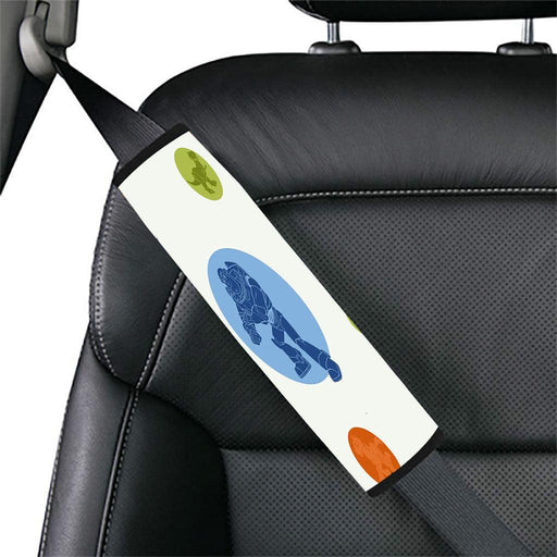 buzz lightyear with another toys Car seat belt cover