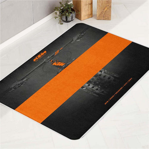brand ktm for all extreme sport bath rugs