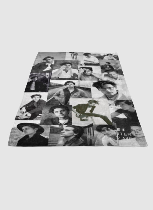 Cole sprouse riverdale soft fleece blanket