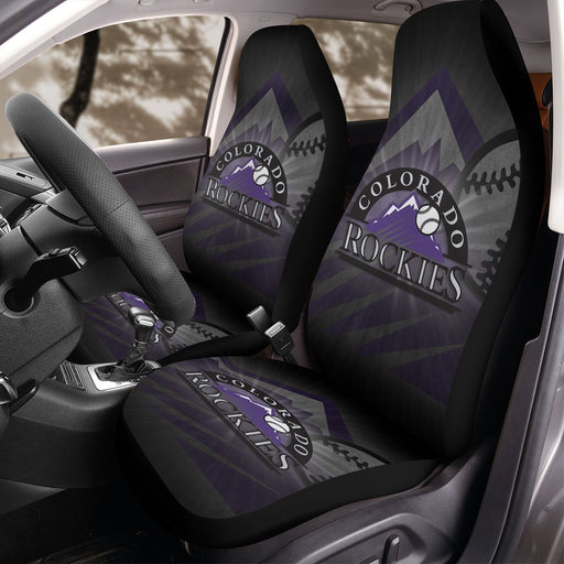 Colorado Rockies Car Seat Covers