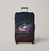 columbus blue jackets Luggage Cover | suitcase