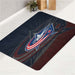 Columbus Blue Jackets bath rugs