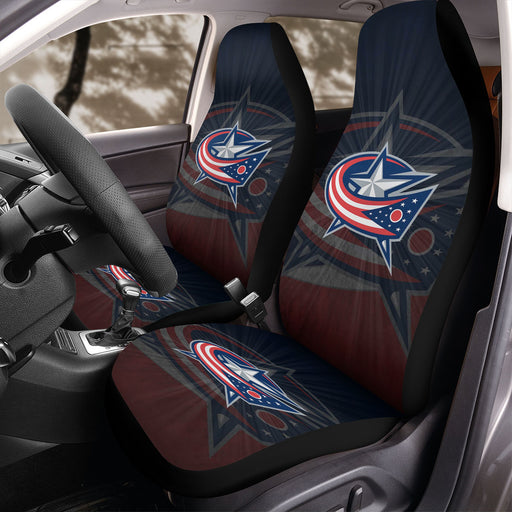 Columbus Blue Jackets Car Seat Covers