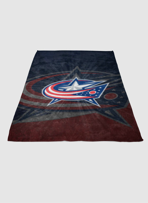 Columbus Blue Jackets soft fleece blanket