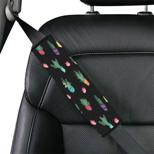 cactus flower pattern floral Car seat belt cover