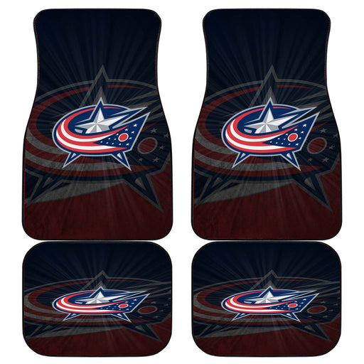 Columbus Blue Jackets Car floor mats Universal fit