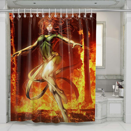 capcom vs marvel shower curtains