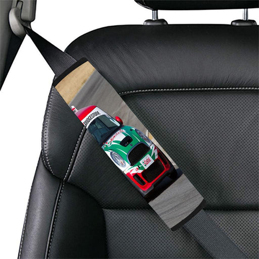 bridgestone car racing sponsorship Car seat belt cover - Grovycase