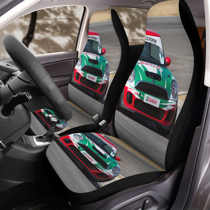 bridgestone car racing sponsorship Car Seat Covers