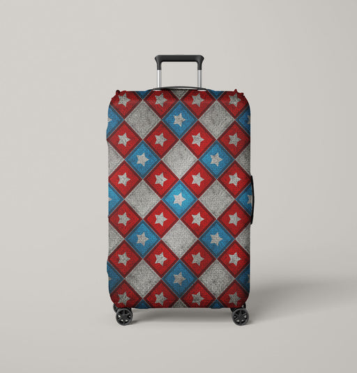 captain america stars icon marvel Luggage Cover | suitcase