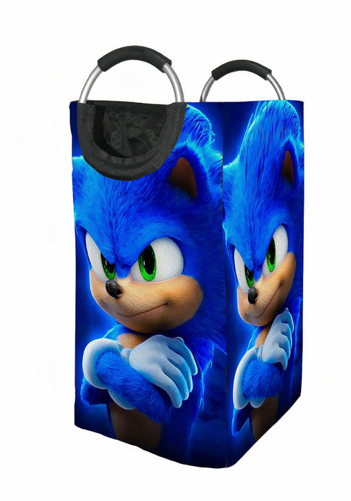 cool sonic the hedgehog Laundry Hamper | Laundry Basket