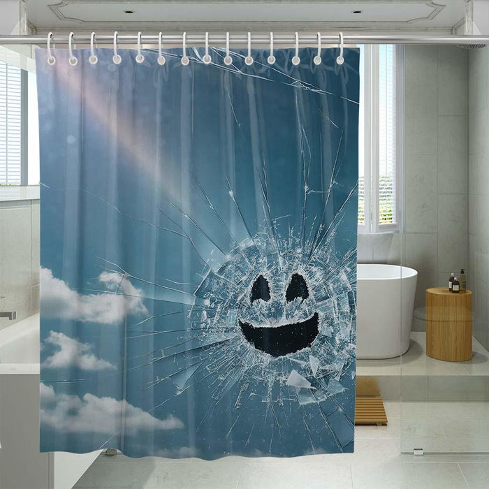 captain america x captain marvel shower curtains