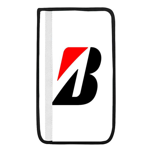 bridgestone logo bold Car seat belt cover
