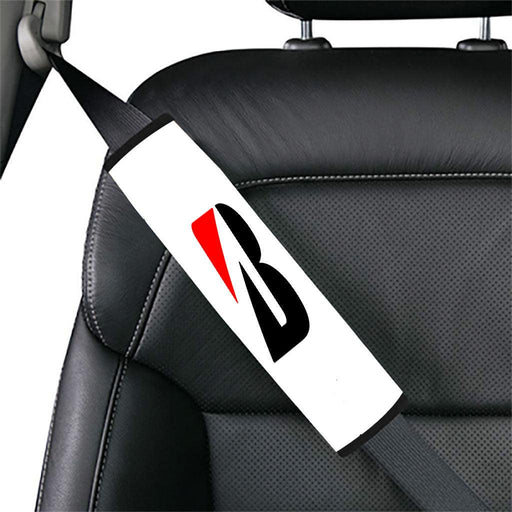 bridgestone logo bold Car seat belt cover - Grovycase