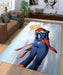 captain marvel art Living room carpet rugs