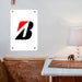 bridgestone logo bold Poster Metal print wall art