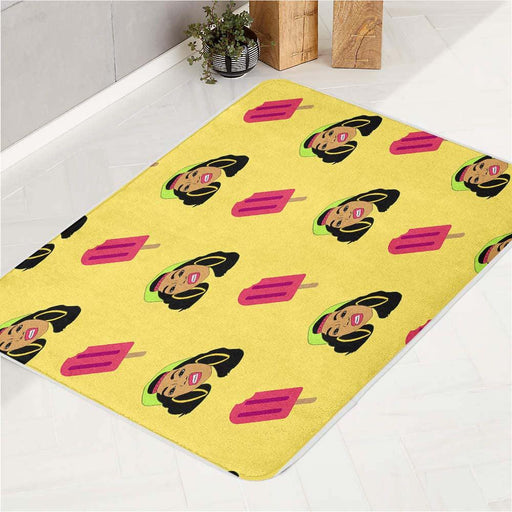 cardi b american singer avatar bath rugs