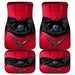 CORVETTE C8 RED Car floor mats Universal fit