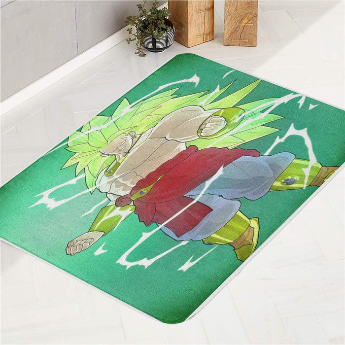 broly dragon ball z bath rugs