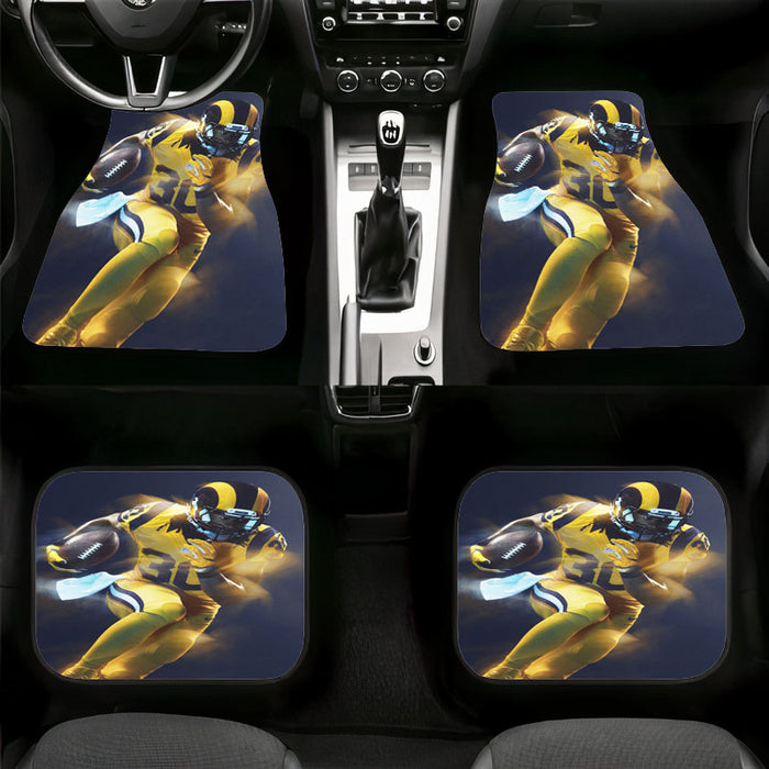 bring running the ball nfl Car floor mats Universal fit