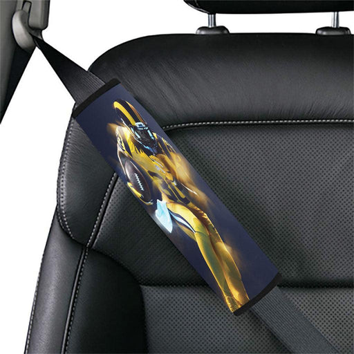 bring running the ball nfl Car seat belt cover - Grovycase