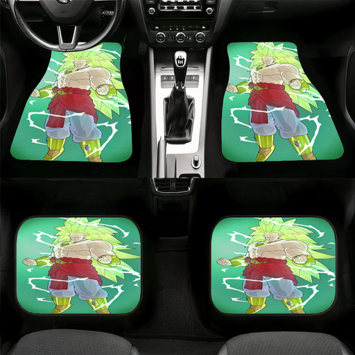 broly dragon ball z Car floor mats Universal fit