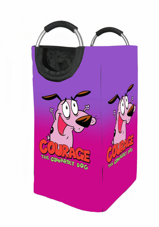 courage the cowardly dog plush Laundry Hamper | Laundry Basket