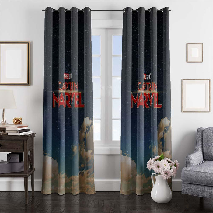 captain marvel studios window curtains