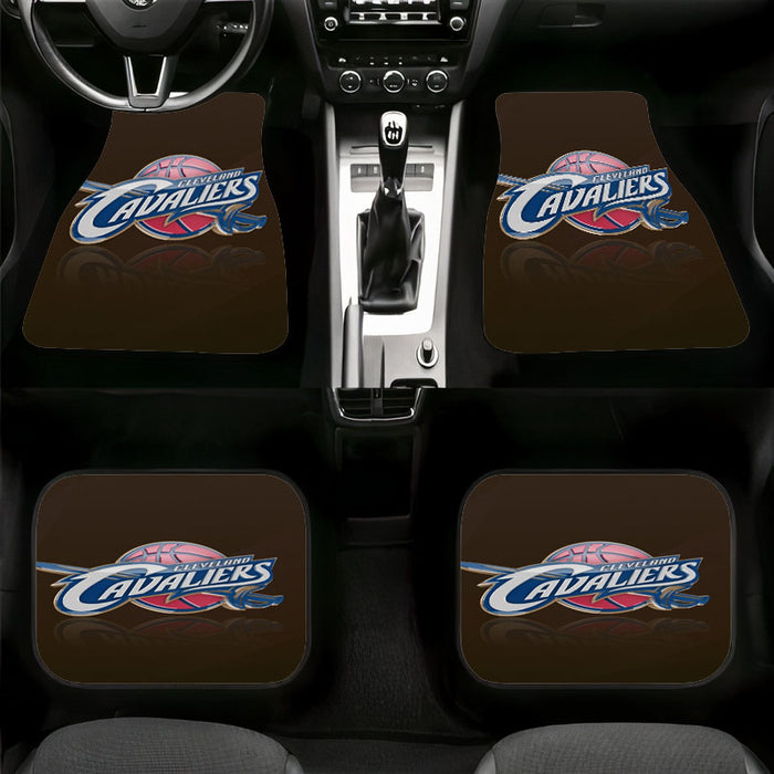 brown cleveland cavaliers nba Car floor mats Universal fit