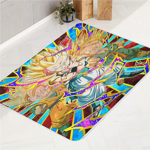 brotherhood dragonball character bath rugs