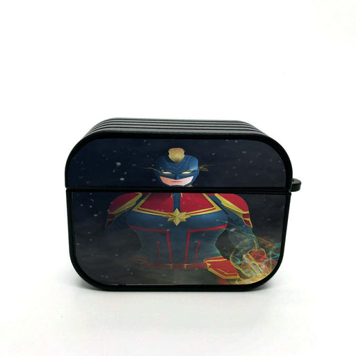 captain marvel with mask airpods case