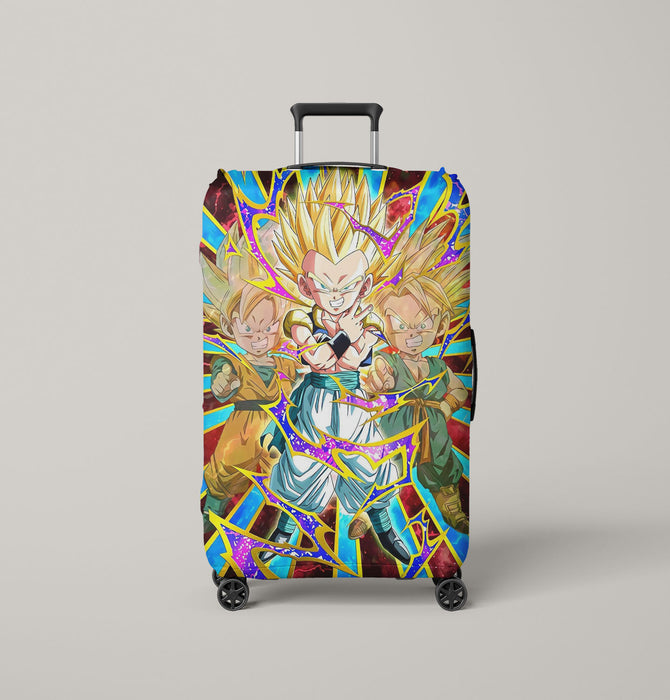 brotherhood dragonball character Luggage Covers | Suitcase