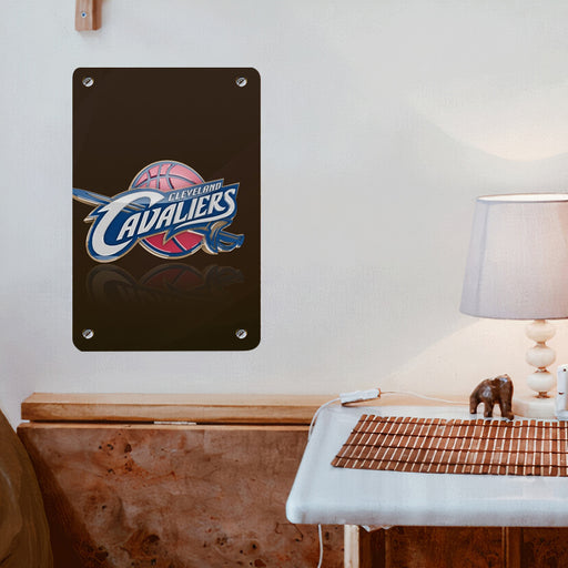 brown cleveland cavaliers nba Poster Metal print wall art