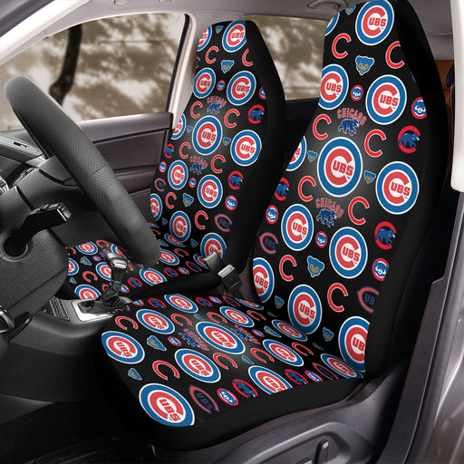 cubs college Car Seat Covers