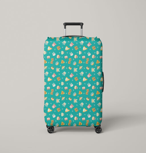 cartoon animal crossing nintendo Luggage Cover | suitcase