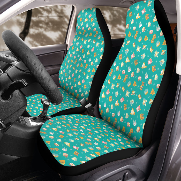 cartoon animal crossing nintendo Car Seat Covers