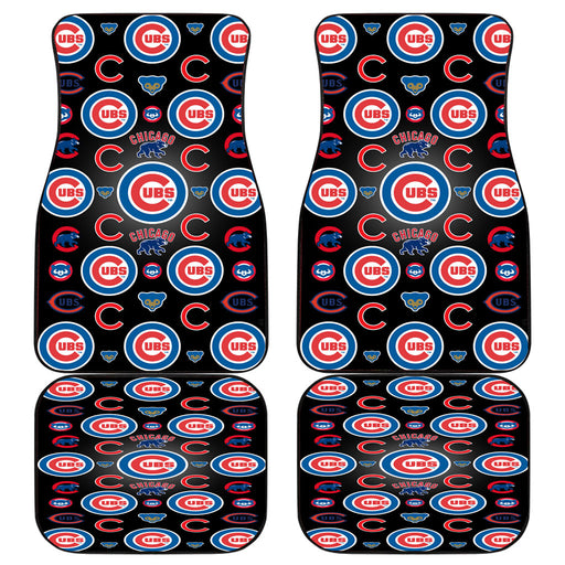 cubs college Car floor mats Universal fit