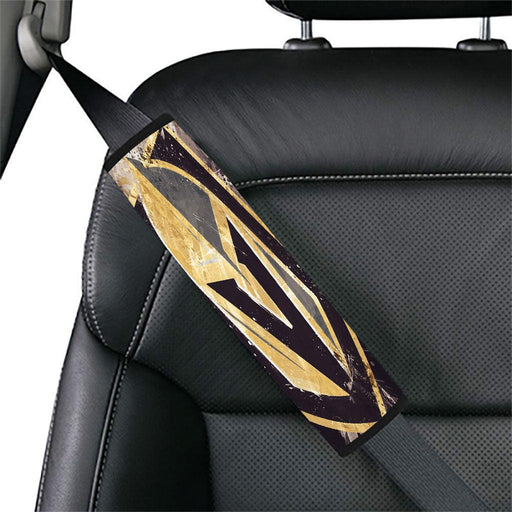 brush vegas golden knights gold Car seat belt cover - Grovycase