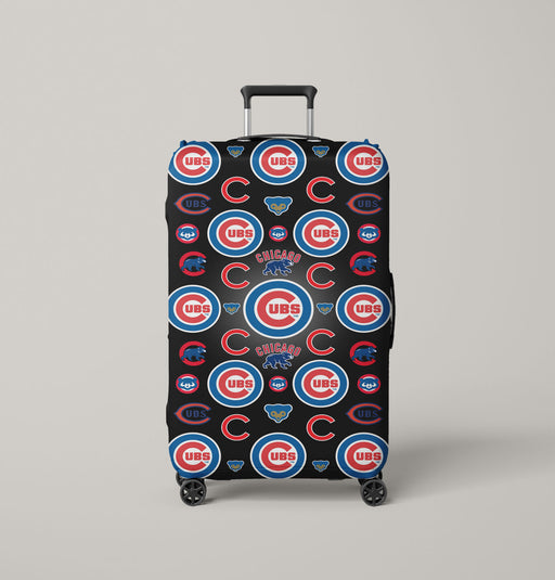 cubs college Luggage Cover | suitcase