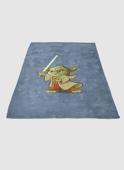 cute yoda star wars soft fleece blanket