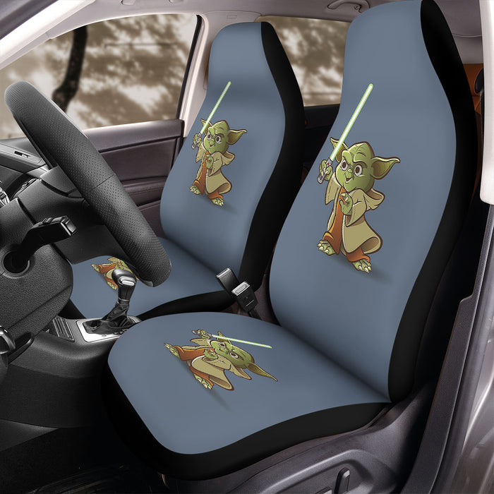 cute yoda star wars Car Seat Covers