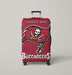 buccaneers red flag pirates nfl Luggage Covers | Suitcase