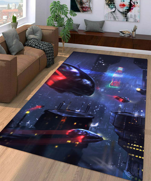 car blade runner 2049 Living room carpet rugs