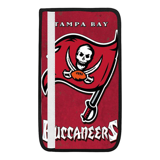 buccaneers red flag pirates nfl Car seat belt cover