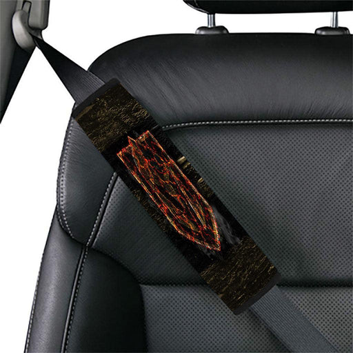 burned vegas golden knights nhl Car seat belt cover - Grovycase